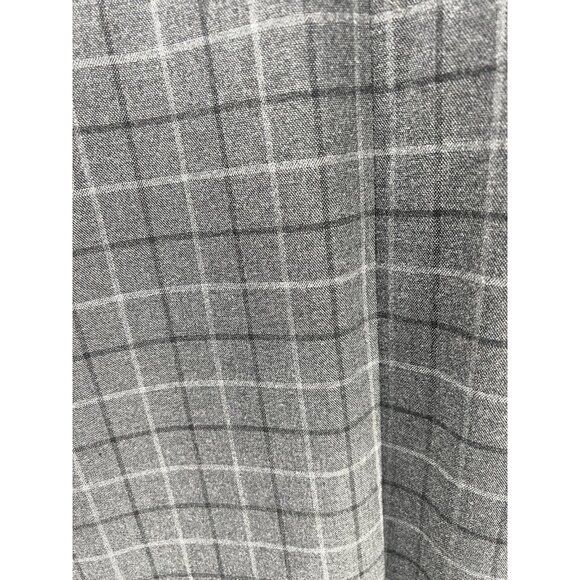 Ralph Lauren Chaps Blazer Men’s 44R Gray Plaid Jacket Sports Coat Check Preppy - Picture 4 of 6